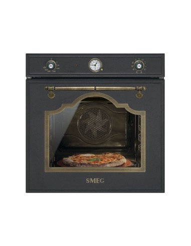 Smeg SFP750AOPZ Forno elettrico 65 L Classe A Antracite, Ottone