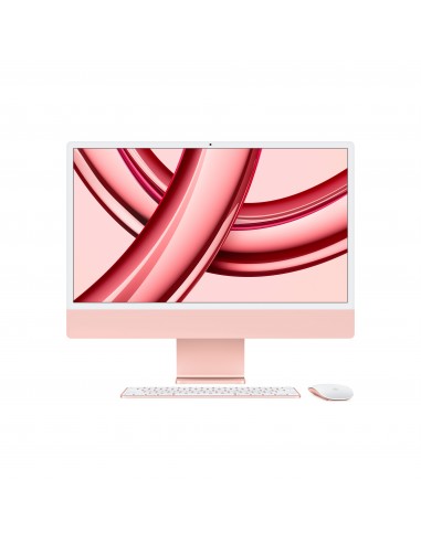 APPLE 24INCH IMAC WITH RETINA 4.5K DISPLAY M3 CHIP WITH 8CORE CPU + 8CORE GPU 8GB 256GB SSD ROSA