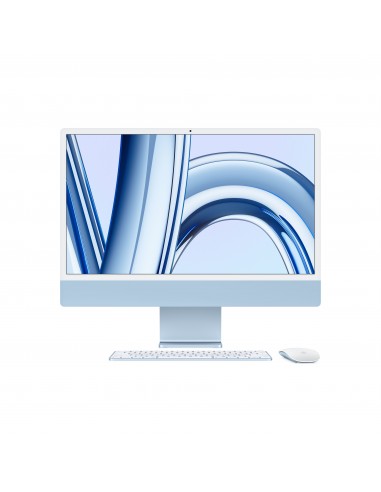 Apple iMac Retina 24'' con chip M3 e display 4.5K - Blu