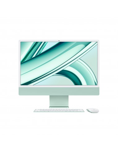 APPLE 24INCH IMAC WITH RETINA 4.5K DISPLAY M3 CHIP WITH 8CORE CPU + 10CORE GPU 8GB 512GB SSD GREEN