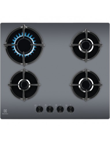 Electrolux Piano cottura a gas Serie 600 in vetro 60 cm