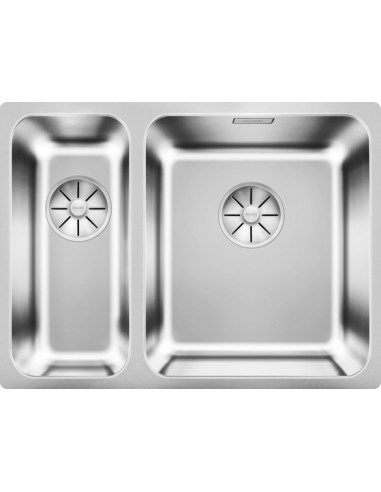 Blanco SOLIS 340/180-U Lavello con Gocciolatoio Stainless steel Stainless steel