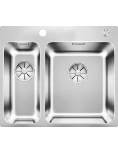 Blanco SOLIS 340/180-IF/A Lavello con Gocciolatoio Stainless steel Stainless steel