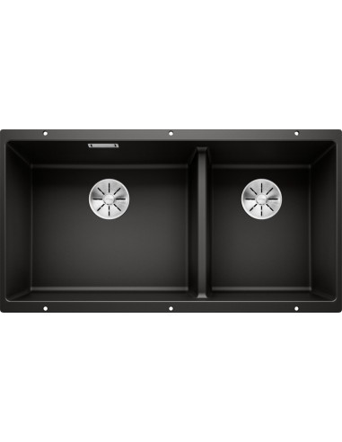 Blanco SUBLINE 430/270-U Lavello con Gocciolatoio Silgranit Nero