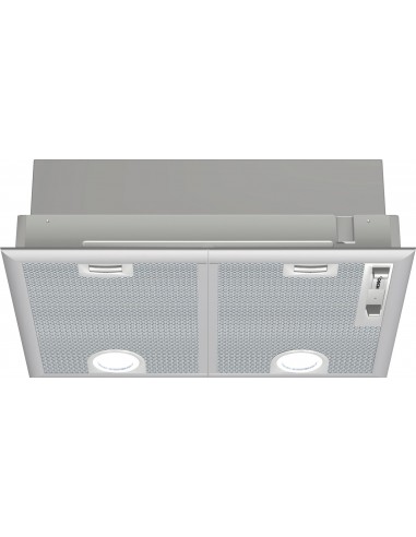 Bosch Serie 4 DHL555BL cappa integrata argento con potenza 590 m&sup3;/h