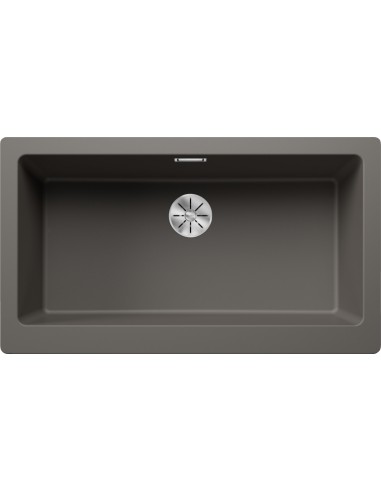 Blanco VINTERA XL 9-UF Lavello 51x22 cm 1 Vasca Rettangolare Silgranit Grigio