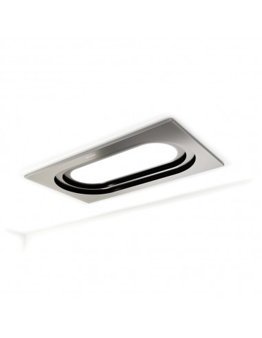 Faber INSIDE UP IX KL A90 Cappa Integrato a soffitto 89 cm Classe B Acciaio inox