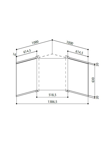 Faber KIT 3 FONDALI EGYZIA ANGOLO X