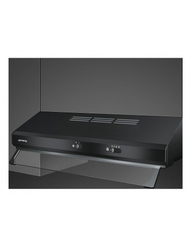Smeg KSEC61NE3 cappa aspirante nera con potenza 315 m&sup3;/h