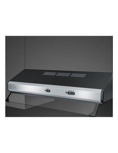 Smeg KSEC61XE3 cappa aspirante incassata nera con estrazione 315 m&sup3;/h