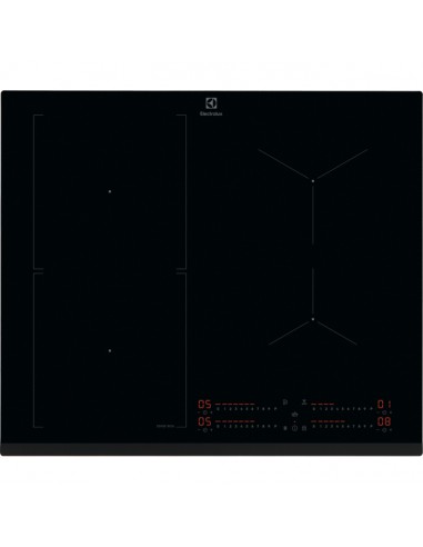 Electrolux EIS62453 Piano Cottura a induzione 4 Fornelli 59 cm Nero