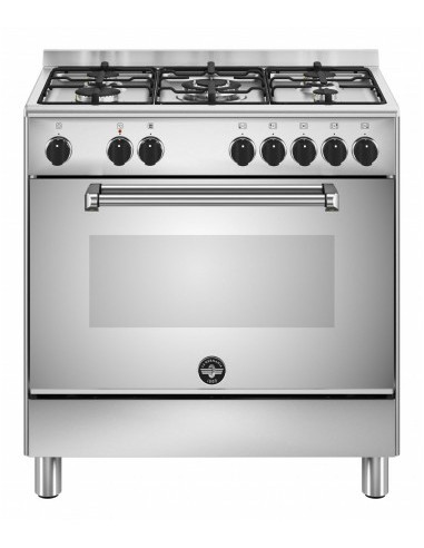 Bertazzoni La Germania Cucina Elettrica a Gas in Acciaio Inox AMN855EXV/24