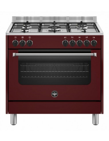 Bertazzoni La Germania Americana AMN965EVIV24 Cucina Elettrica Rosso