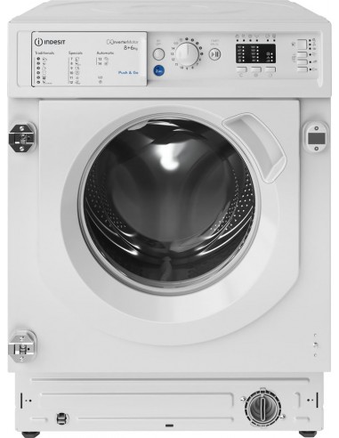 Indesit BIWDIL861485EU Lavasciuga 6/8 kg 1400 Giri/min Classe D Bianco