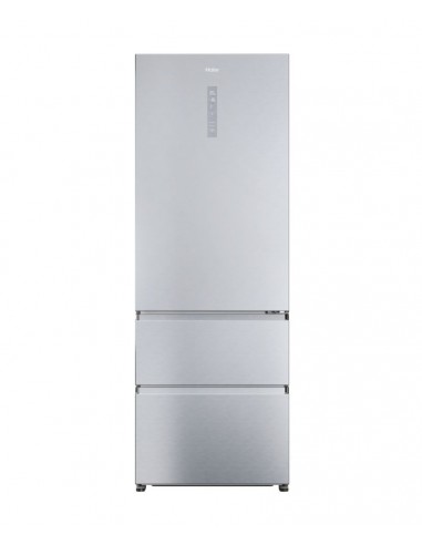 Haier HTR5720ENMG Frigorifero Combinato 483 L No Frost Classe E Argento