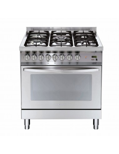 Lofra PG86MFT/C Cucina Gas 5 Fornelli con forno Elettrico da 80 cm Acciaio inox
