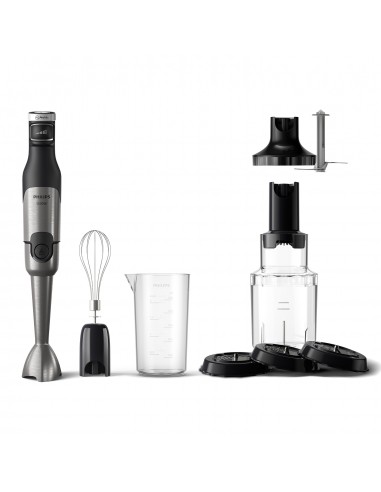 Philips HR2684/00 Frullatore ad immersione 1200 W Nero, Acciaio inox