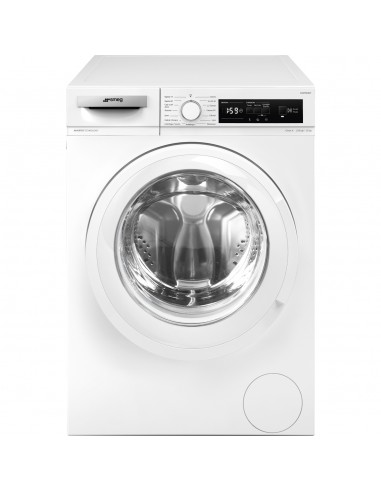 Smeg Lavatrice Frontale 10 kg Bianco con 1000 Giri/min
