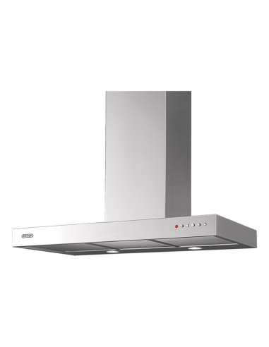 DE LONGHI DCH9066XEC Cappa aspirante a parete 90 cm Classe D Acciaio inox