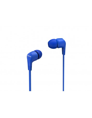 Philips TAE1105BL/00 Auricolare Cablato per Musica e Chiamate Blu