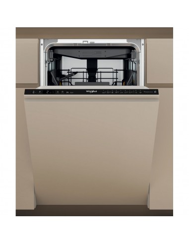 Whirlpool Lavastoviglie 45 cm, classe C, 11 coperti, terzo cesto fisso