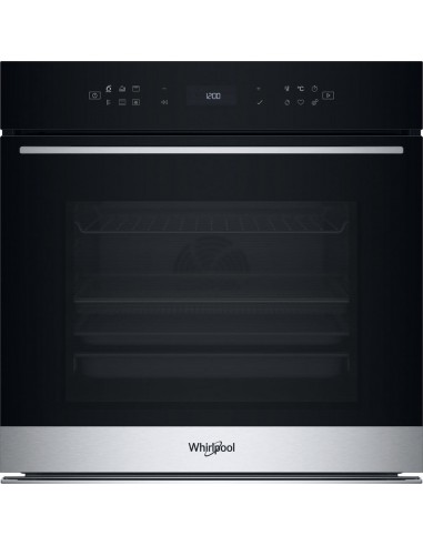 Whirlpool WOI78HT1SXA Forno elettrico 73 L Classe A+ Nero, Acciaio inox