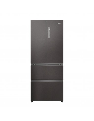 Haier HFR3718ENM Frigorifero Combinato 402 L No Frost Classe E Acciaio inox
