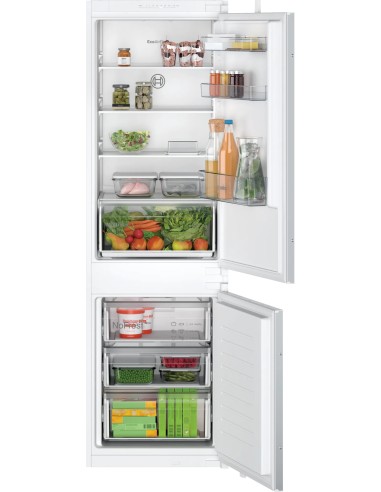 Bosch KIN865SE0 Frigorifero Combinato 184 Litri No Frost Classe E (Bianco)
