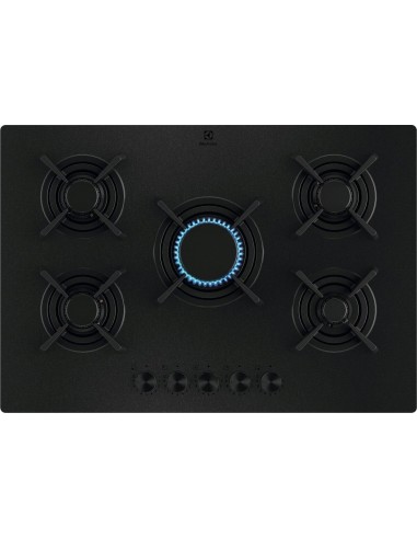 Electrolux KGG753723L Piano Cottura Gas 74 cm Nero