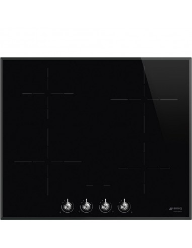 Smeg SI364BM Piano cottura a induzione 7 fuochi nero