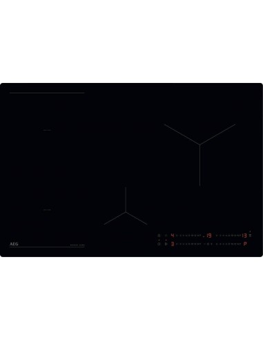 Aeg NIO84B00IB Piano Cottura a induzione 4 Fornelli 77 cm Nero