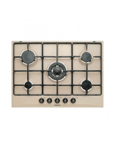 Glem Gas GT755SA Piano cottura Gas 5 Fornelli 50 cm