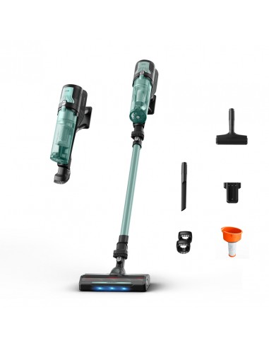SCOPA ELETTRICA ROWENTA X-FORCE 8.80 RH1833, Potenza Max 250 W, Autonomia fino a 45 min, Contenitore polvere 0,44 l, AQUAPRASE