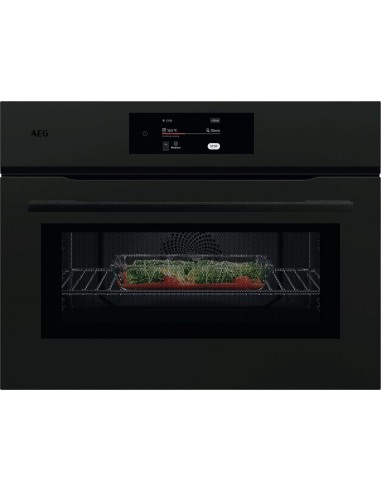 Aeg NKK8N721T Forno elettrico 44 L Classe A++ Nero, Acciaio inox