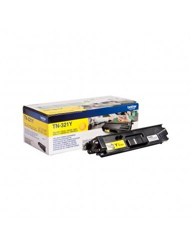 Brother TN321Y Toner Giallo Originale 1500 pagine