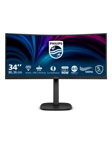 immagine di 34 MONITOR VA REG ALT 3440X1440 120