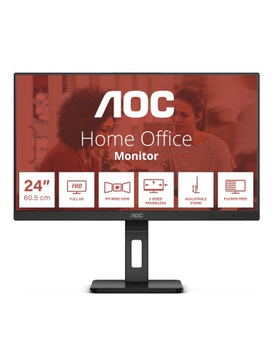 "Aoc 24E3QAF Monitor 24"" 1920 x 1080 Pixel 178° Nero"