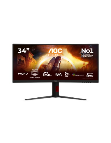 Aoc 34 Monitor C 3440x1440 Reg Alt Usbc CU34G4ZCA