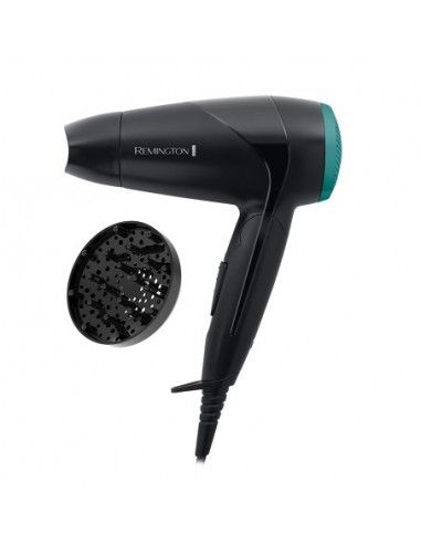 Asciugacapelli Remington D1500 da 2000 W Nero e Verde