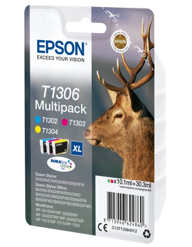 Epson T1306 Ink R DURABR ULTRA Cartuccia MULTIPACK - C13T13064012