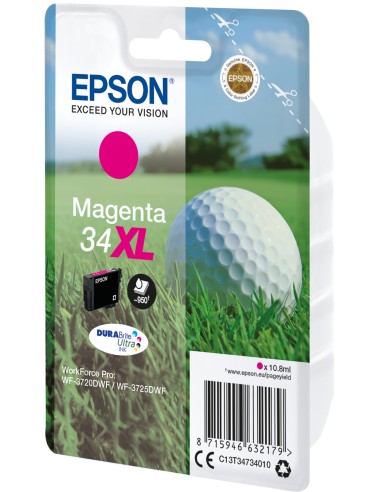 Epson 34XL Cartuccia SinglePack Magenta - C13T34734010