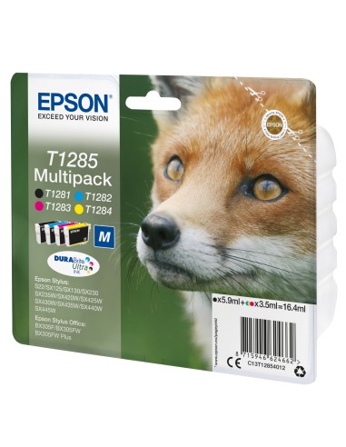 Epson T1285 Cartuccia Multipack 4 Colori - C13T12854022