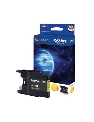 immagine di Brother LC1280XLY Cartuccia Inkjet Originale Alta Resa 1200 Pagine per MFC-J5910DW MFC-J6510DW MFC-J6710DW MFC-J6910DW colore Giallo