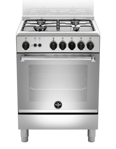 La Germania AMN664GXVC Cucina Gas 4 Fornelli con Forno a Gas 60 cm
