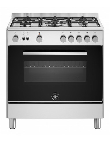 La Germania FTR855GXV/24 Cucina Gas 5 Fornelli con Forno elettrico/Gas 80 cm