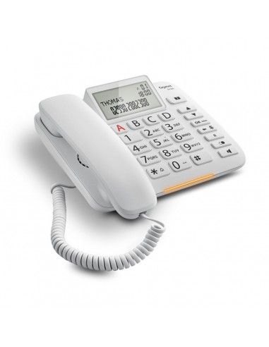 Gigaset DL380 Telefono analogico Bianco Identificatore di chiamata - S30350S217K102