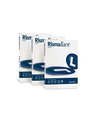 Carta bianca Favini A4 per stampanti - 200 fogli 140 g/mq