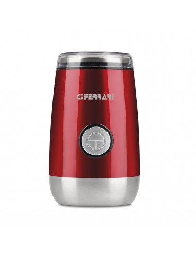 G3 Ferrari G20076 Macina caffè 150 W 50 g Rosso, Acciaio inossidabile